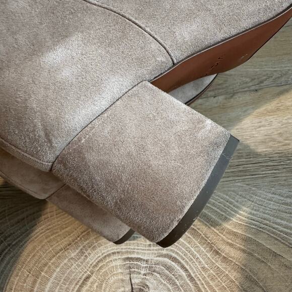 Vionic Sibley Ankle Boot Water Repellent Taupe Suede 8.5 - Picture 8 of 13